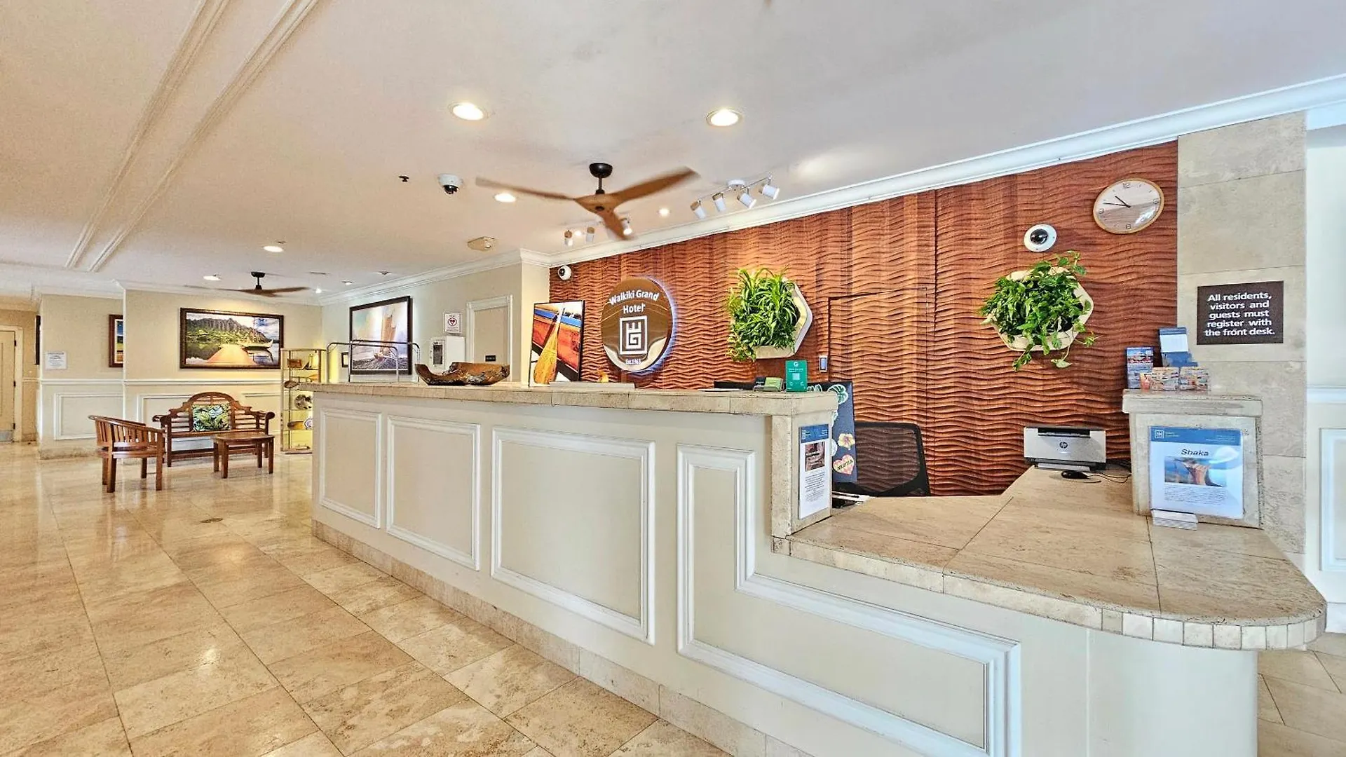 Апартаменты Waikiki Grand Hotel Official Site Гонолулу